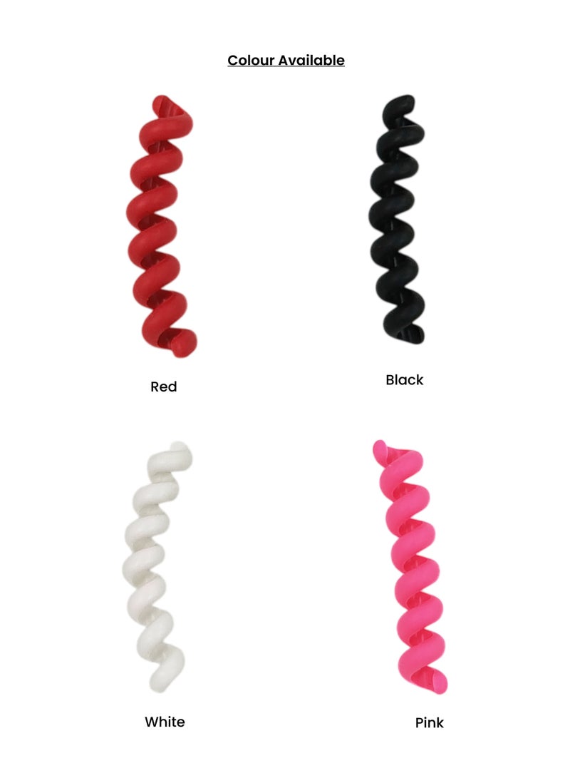 هاي-تيك حامل ومنظم الكابلات، حل إدارة الكابلات للمنزل والمكتب، حامل أسلاك متين وقابل لإعادة الاستخدام - Image 2