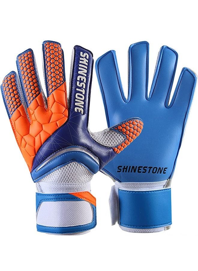 Taiahiro Football Goalkeeper Gloves Kids Men, Boys Youth Adult Soccer Goalie Gloves with Fingersave Super Grip Latex for Football Training Match Summer  - Image 3
