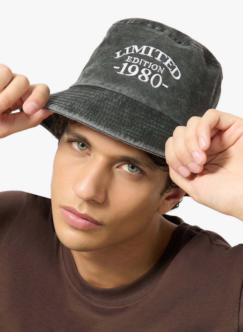 Seventy Five The Retro 1980 Edition Denim Bucket Hat - Image 4
