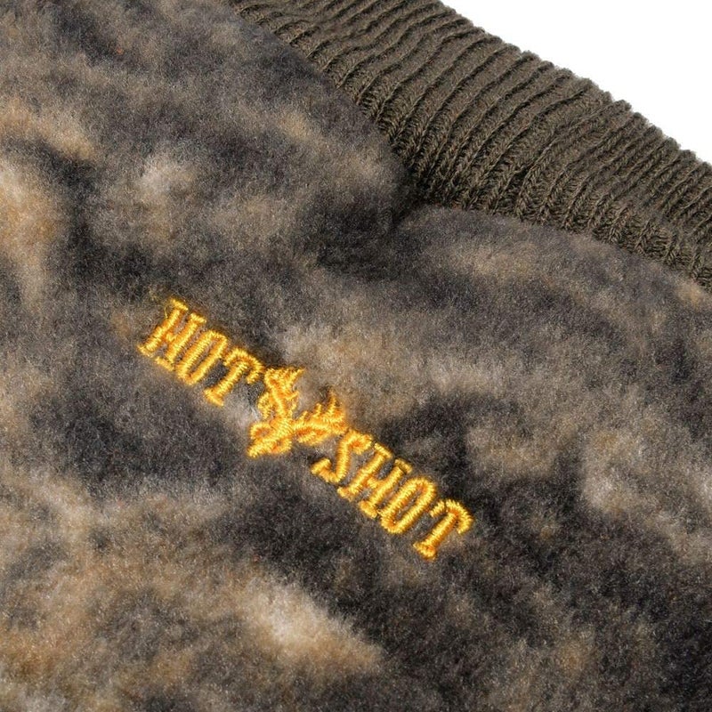 HOT SHOT Menâ€™s Camo Razorback Reversible Fleece Hand Muff â€“ Realtree Edge/Blaze Orange Outdoor Hunting - Image 5