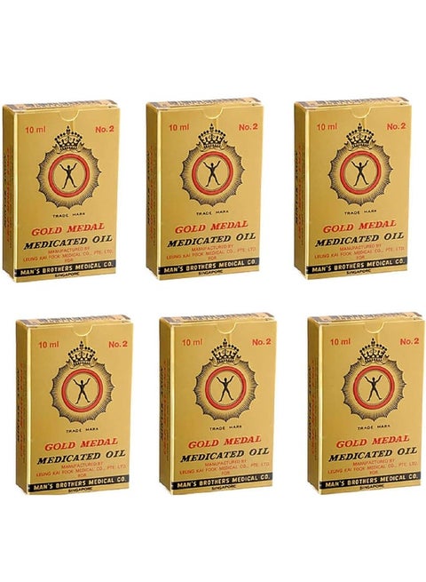 Medicated Pain Killer Oil 10ml (Pack of 6)