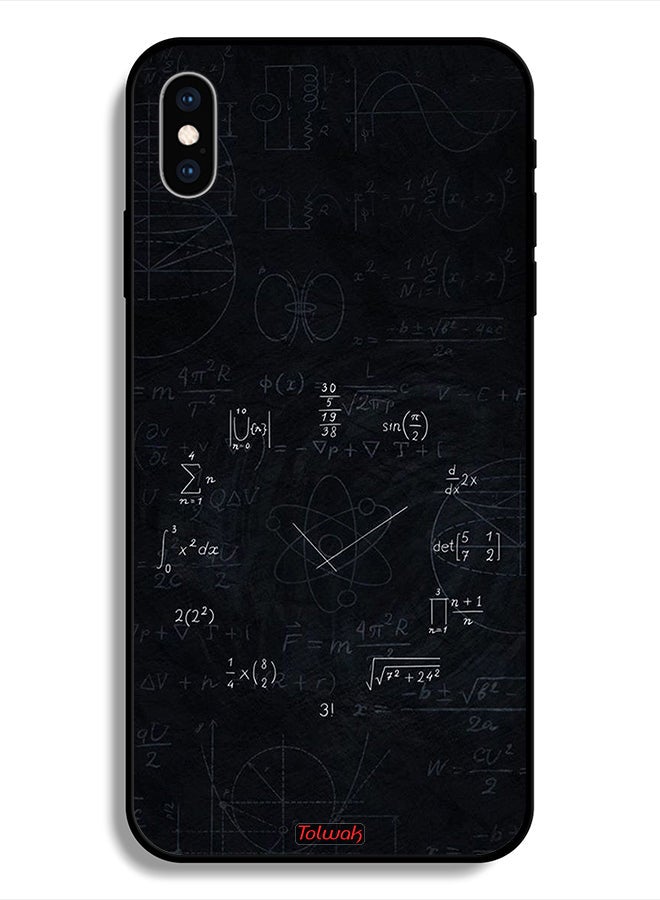 Tolwak Protective Case For Apple iPhone X Maths Clock - Image 1