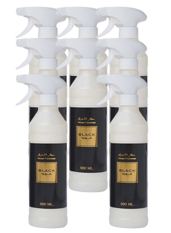بانافع 8 قطع معطر منزل بلاك عود 500 مل - Image 1
