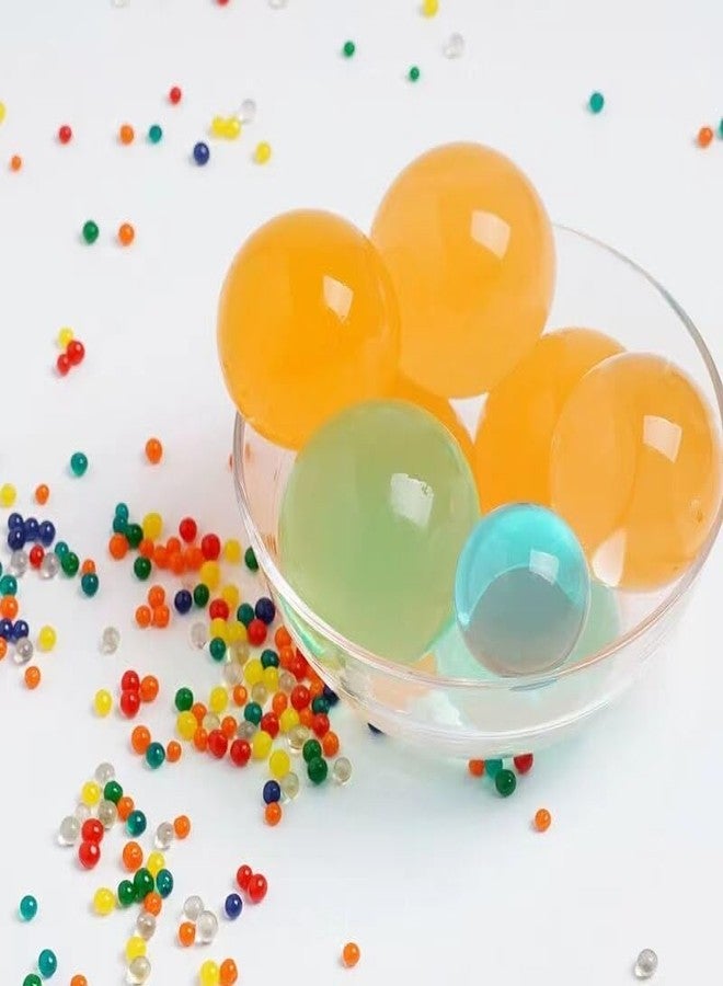 SSKR كرات هلامية كريستالية جامبو من إس إس كي آر، خرز مطاطي دائري الشكل، كرات أوربيز متنامية - 50 غرام | تحتوي على أكثر من 180 كرة جامبو تقريبًا - Image 5