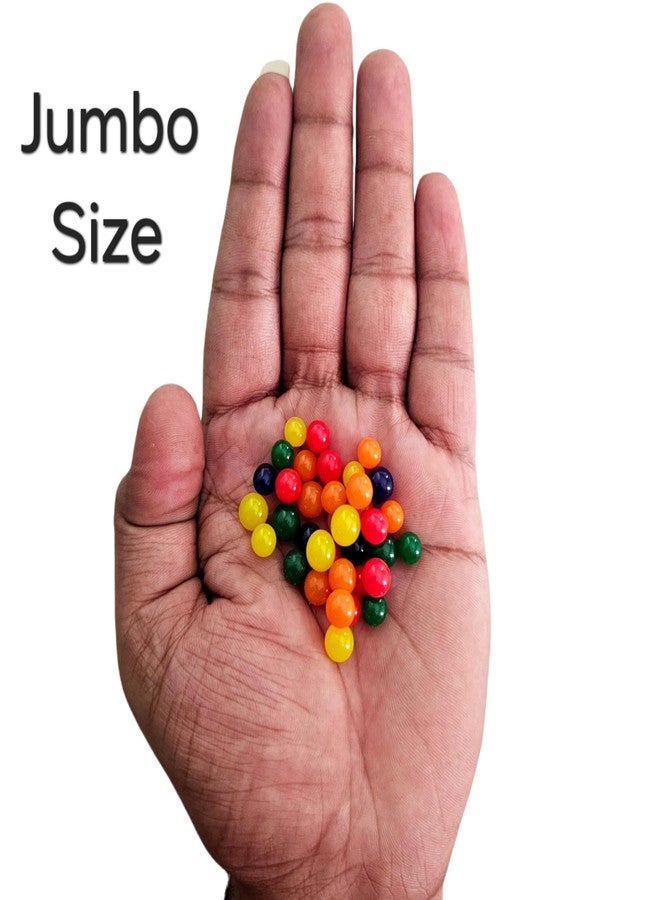 SSKR كرات هلامية كريستالية جامبو من إس إس كي آر، خرز مطاطي دائري الشكل، كرات أوربيز متنامية - 50 غرام | تحتوي على أكثر من 180 كرة جامبو تقريبًا - Image 2