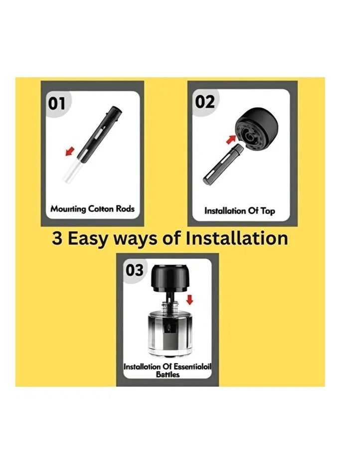 Generic Car Fragrance Perfume Diffuser Humidifier | Portable Aromatherapy Air Freshener - Image 5