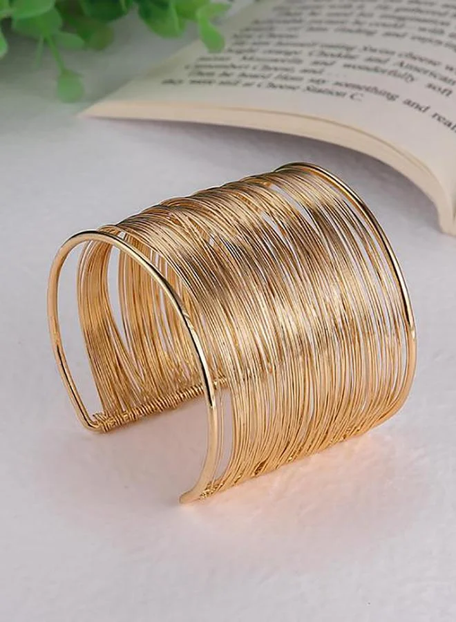 Take Two Wide Open-Cuff Bracelet