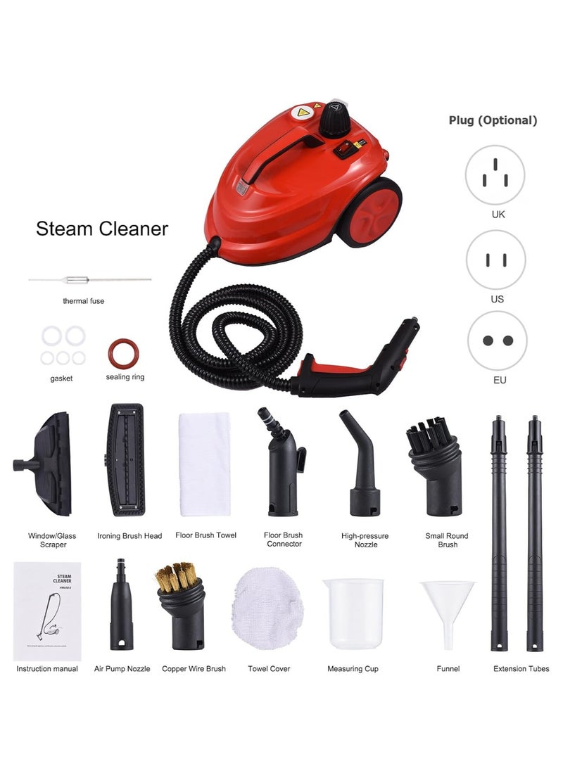 DubaiGallery High Pressure Steam Cleaner, Multifunctional Cleaning Air Conditioner Range Hood High Pressure Steam Household High Temperature Steam Cleaner For Home Cleaning Tools  - Image 3