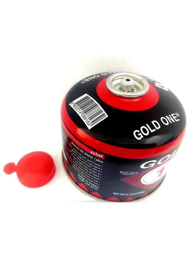 Gold Butane Gas Cartridge – 230G - Image 2