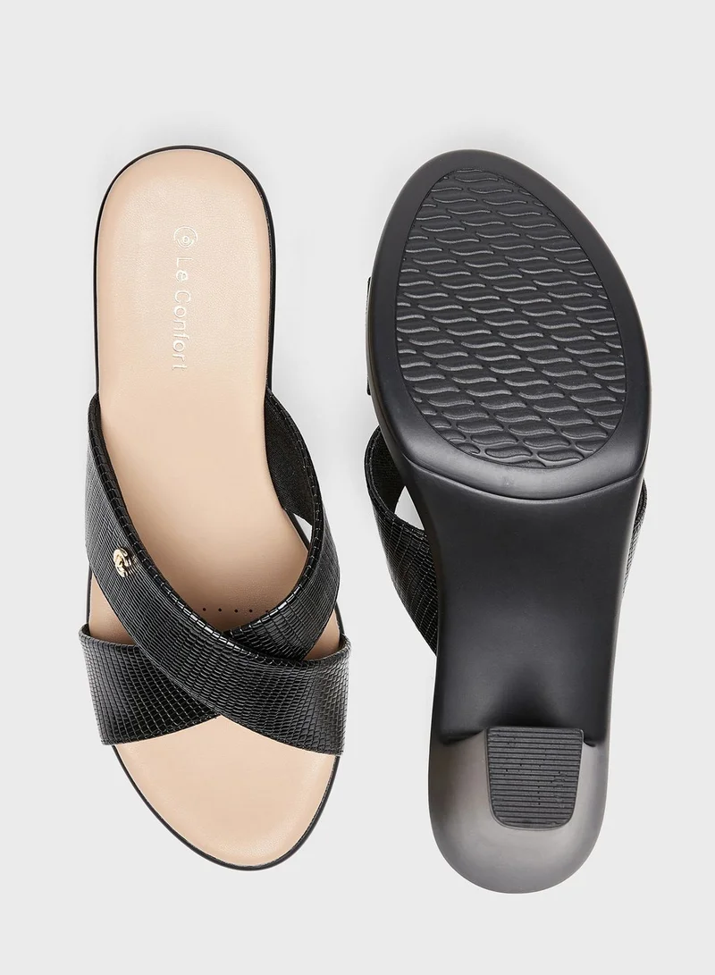 Le Confort Block Heel Sandals