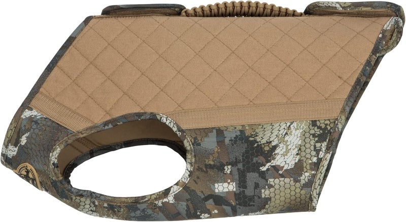 Rig Em Right Rig'Em Right Waterfowl Bloodline Elite Dog Vest for Duck Hunting with Ultra Comfortable 3mm Neoprene 3-Layer Construction, Flotation Foam, Heavy-Duty Canvas, and More (Optifade Timber, XL) - Image 1