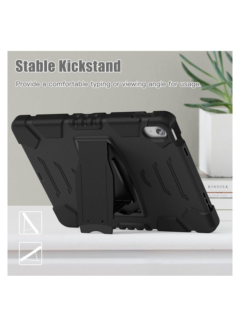 Arabest Kids Case for iPad 10th Generation 10.9 inch 2022, Built-in Screen Protector, 3 in 1 Heavy Duty Rugged Shockproof Kickstand Hybrid Three Layer Protective iPad 10th Case - Image 4