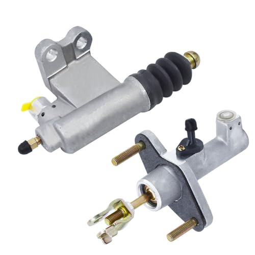 Clutch Master + Slave Cylinder Set Compatible with Honda Civic 1.7L D17 DX LX EX 2001-2005 - Image 5