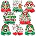 JULMELON 8PCS Ugly Sweater Party Decorations Honeycomb Centerpieces Ugly Sweater Christmas Party Centerpieces for Tables Ugly Sweater Table Decor 3D Table Toppers for Christmas Winter Party Supplies - Image 2