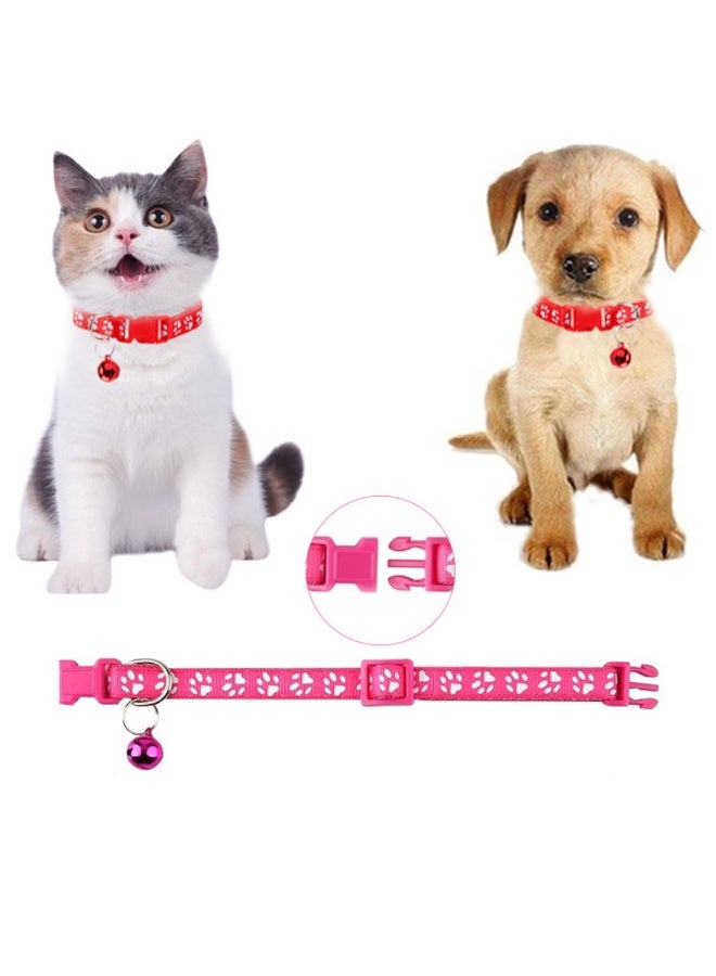 Universal for cats and dogs, dogs, cats, collars, small and medium-sized dogs, Teddy, adjustable pet leash, collars, bells, collars - Image 5