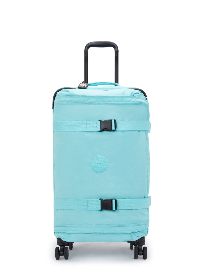 Kipling Basic Plus Spontaneous Medium 4-Wheeled Suitcase 66cm/25inches, 3.72kg, 71L, Deepest Aqua