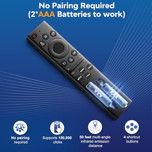 OMAIC Universal Smart TV Remote Control for Samsung Smart TV,LED,LCD HDTV-One for All Samsung TV - Image 4