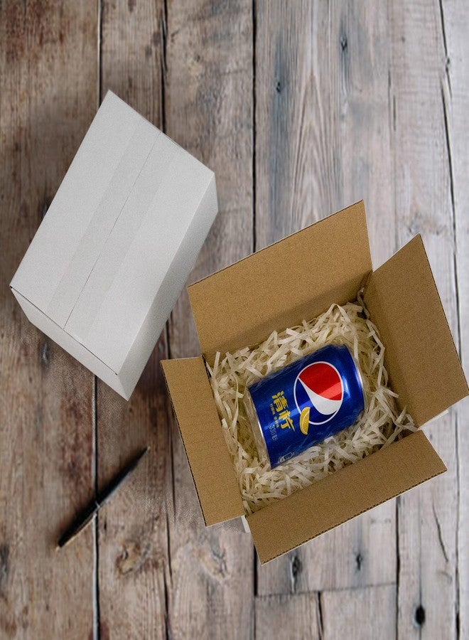 Sodissa 7x5x4 Inches Shipping Boxes, White Corrugated Cardboard Boxes for Small Bussiness, 25 Pack - Image 4