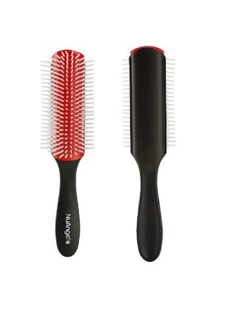9 Rows Hair Brush, Easy Clean Removable Hairbrush For Styling Detangling Shaping Smoothing Blow-Drying Separating,Defining Curls For Curly Hair - pzsku/Z77866BA1DC386824C913Z/45/_/1684059014/92d7c769-126e-477d-897b-332f76b770f3