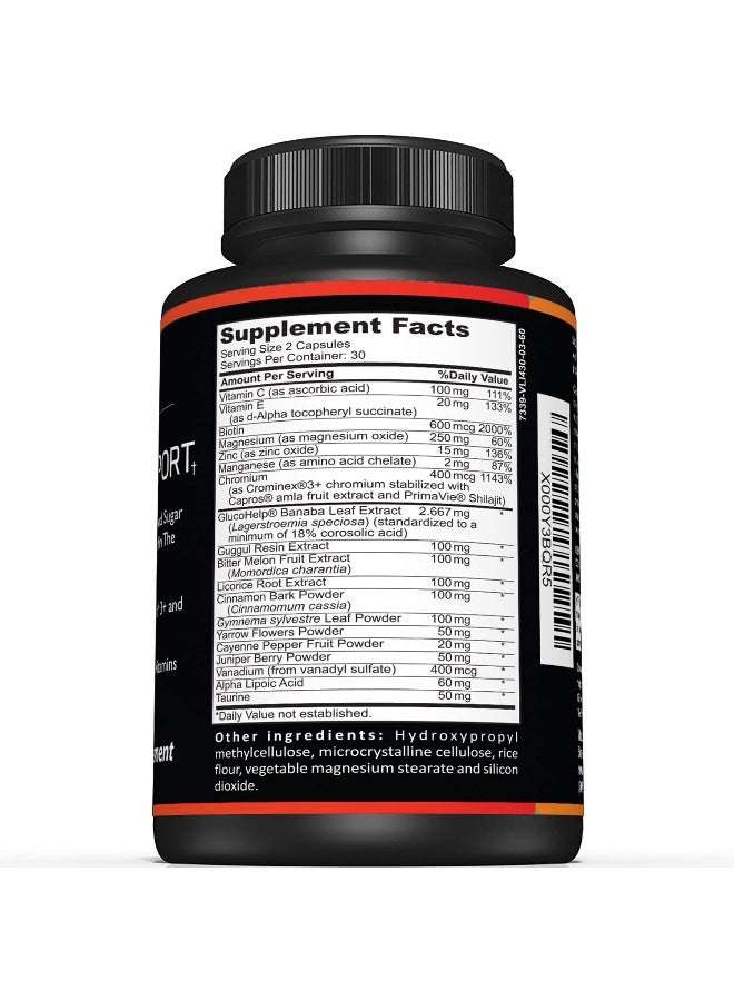 Sunergetic Sunergetic Premium Blood Sugar Support Supplement - Image 2