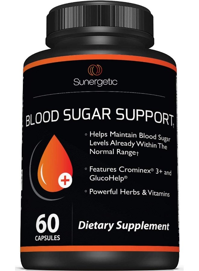Sunergetic Sunergetic Premium Blood Sugar Support Supplement - Image 1