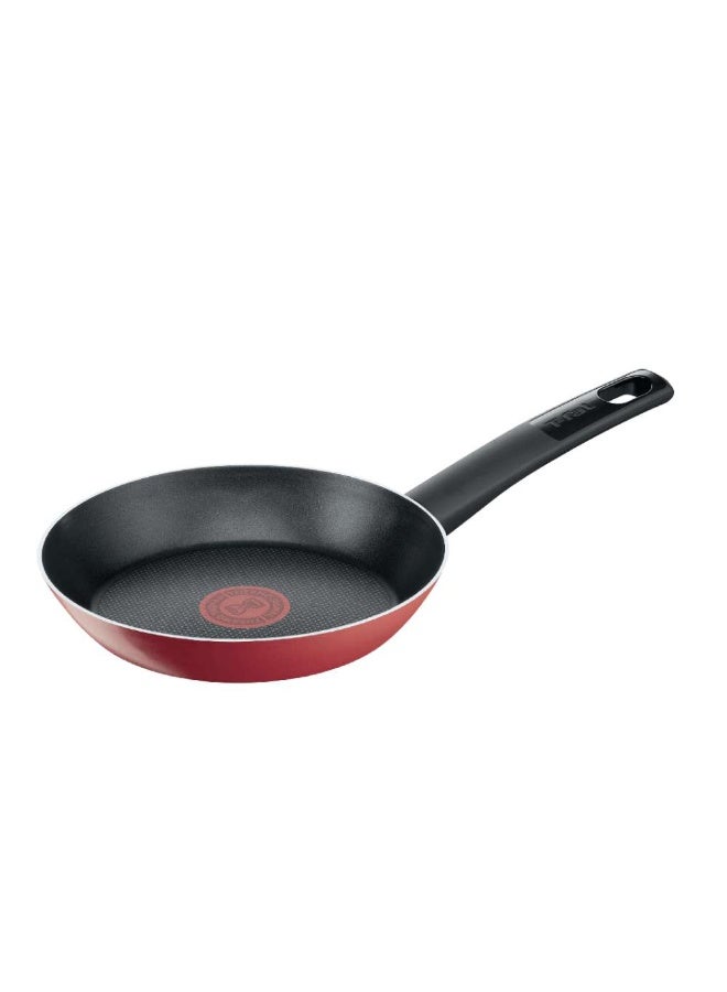 T-Fal Simply Titanium frypan 20 cm Easy-Cleaning Non-Stick Coating, Thermo-Signal™ Heat Indicator, Diffusion Base, Healthy and Safe Cookware, Made in France, B5740283 - Image 1