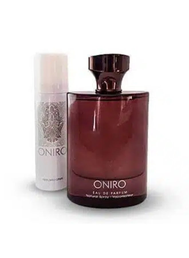 عام عطر أونيرو أو دو 100 مل، بخاخ مزيل عرق مجاني بالداخل - Image 2