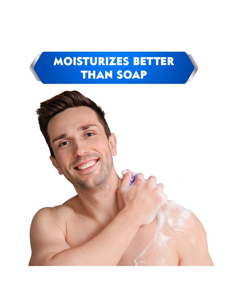 Nivea Men Body Wash, Pure Impact With Purifying Micro Particles, Shower Gel For Body, Face & Hair, 250ml (Pack of 3) - Image 3