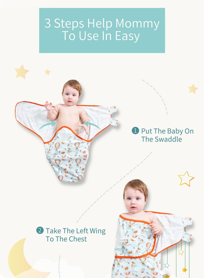 انسولار 2 مجموعات من شرنقة نوع القطن وشاح مريح للأطفال - Image 3