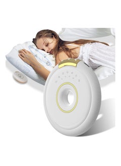 Generic Noise Machine, Bone Conduction Sound Machine for Sleeping, Portable Sound Machine for Adults and Baby, Rechargeable, Timer, 7 Non-looping Sounds, Bluetooth, for Travel and Gift(1 Pack)(White)  - Image 1