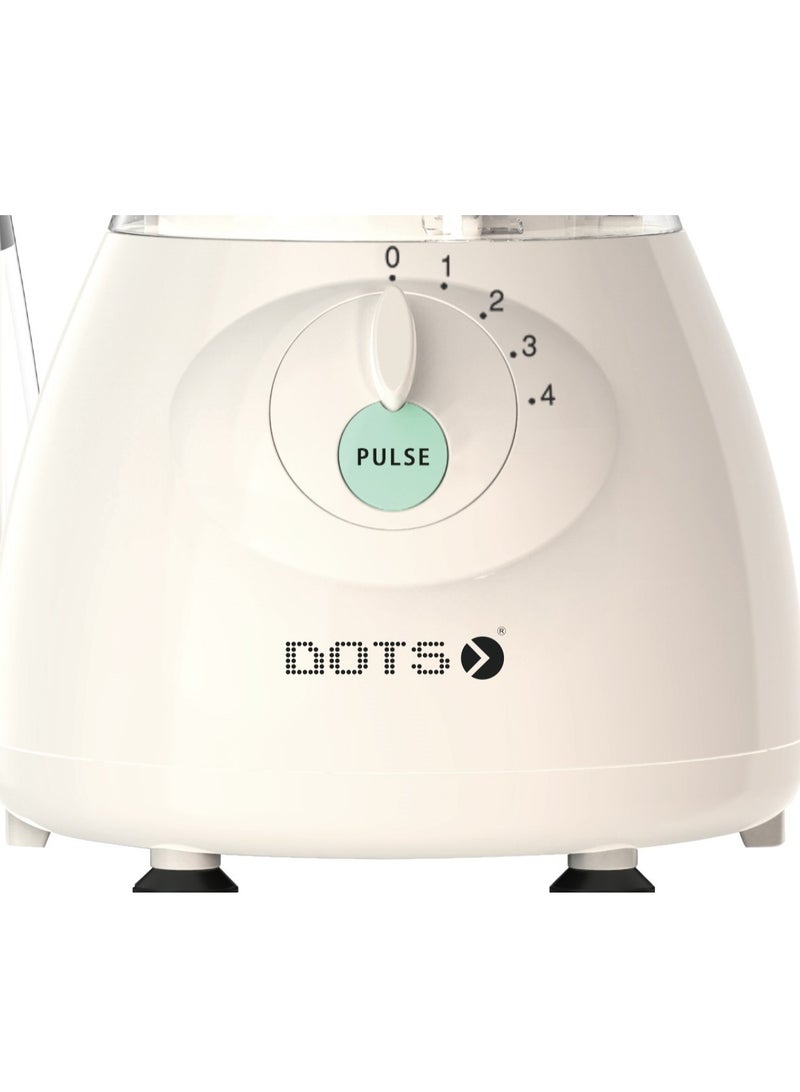 DOTS Dots Blender 1.5L Capacity 400W BLD-001 - White  - Image 2