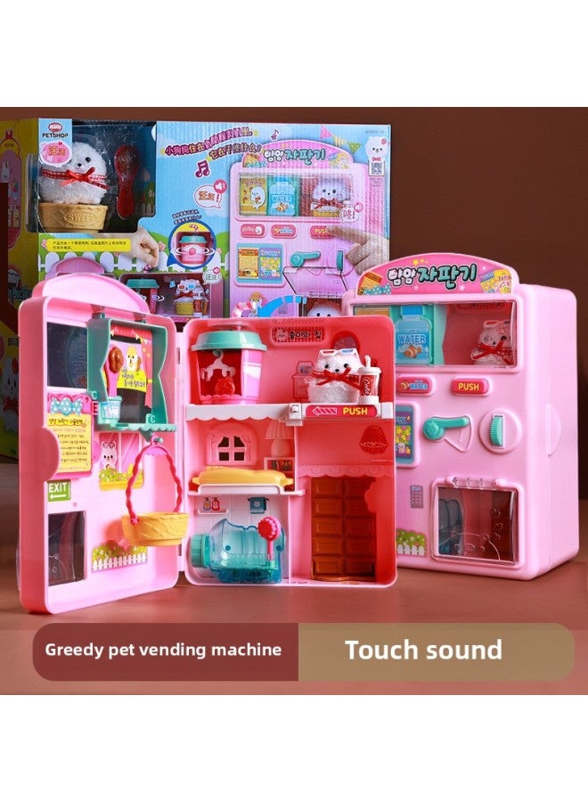 Mimiworld Series ToriTori Animal Cute Pet Rose Powder Play House Simulation Doll Children's Toy Gift-Color:Play House Series-ic 124002 Small Store Manager-ice Cream Shop Building - Image 4