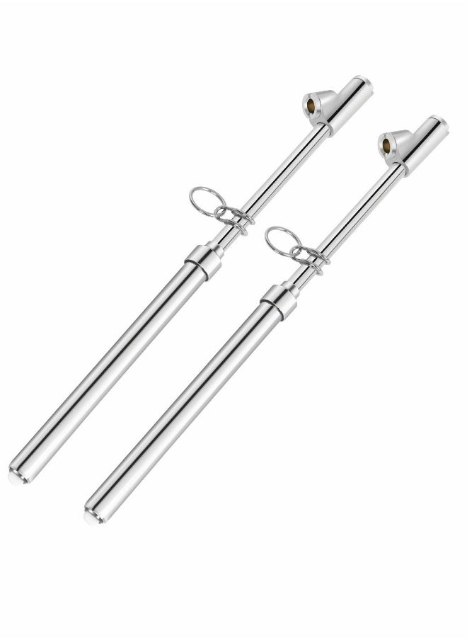 Generic Dual Head Tire Pressure Gauge, SYOSI, Heavy Duty Pen Tire Gauge Range 10-150PSI, 1-10Bar, Dual Head Truck Air Pressure Gauge (Pack of 2)  - Image 1