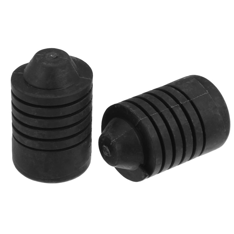 X AUTOHAUX 2Pcs Hood Rubber Bumper Bonnet Spin Hood Bumper Stops Cushion Stoppers Black Rubber for Nissan Altima 19962006 for Nissan Xterra 19962006