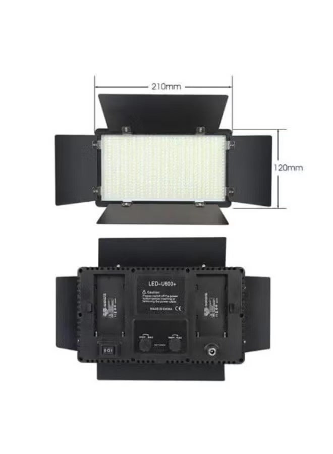LED Pro 600+ 35W LED Video Light Photo Shooting 3200-6500K Remote Control LED Photography Video Fill Light - Image 3