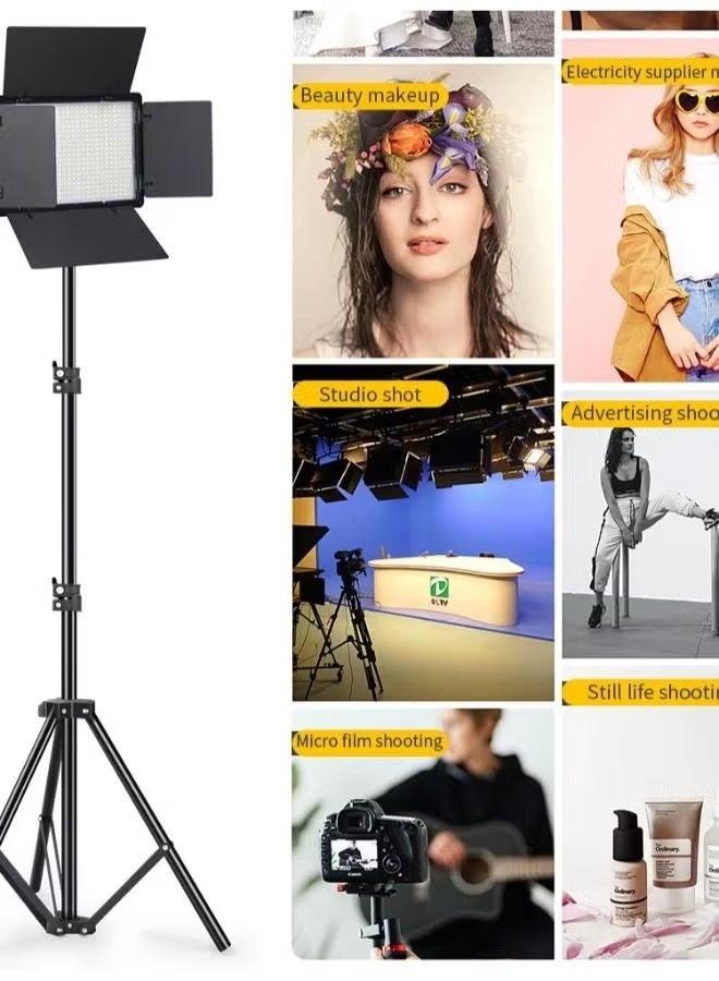 LED Pro 600+ 35W LED Video Light Photo Shooting 3200-6500K Remote Control LED Photography Video Fill Light - Image 4