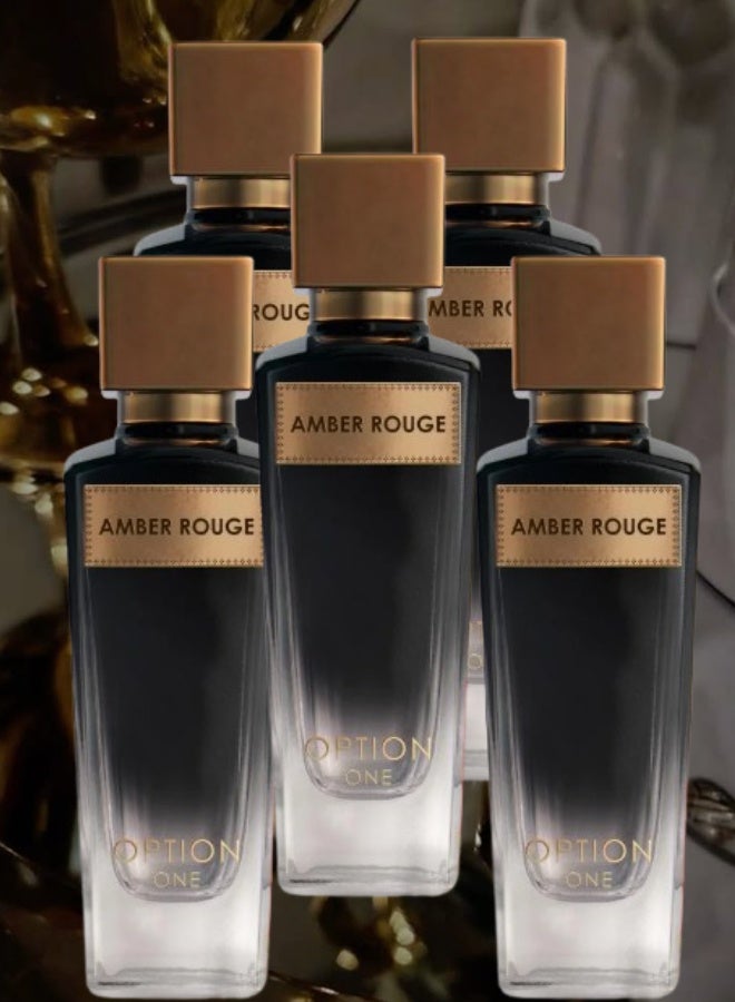 اوبشن ون 5 قطع عطر عنبر روج 75مل - Image 1