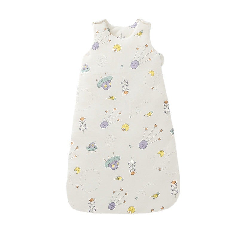 Baby Sleeping Bag Autumn and Winter Thickened Baby Constant Temperature Medium Newborn Anti-Scare Leg Anti-kick Quilt Artifact Child Swaddling - Image 2