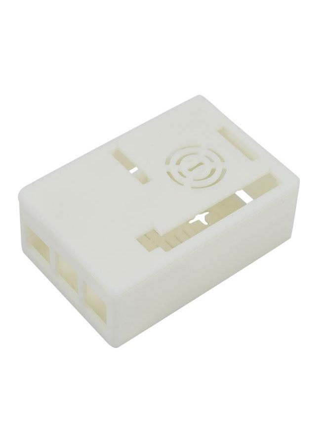 Thoraya 3.5 inch Display Protector Enclosure Case Box Cover For Raspberry Pi 3B+/3B/2B (White)  - Image 3