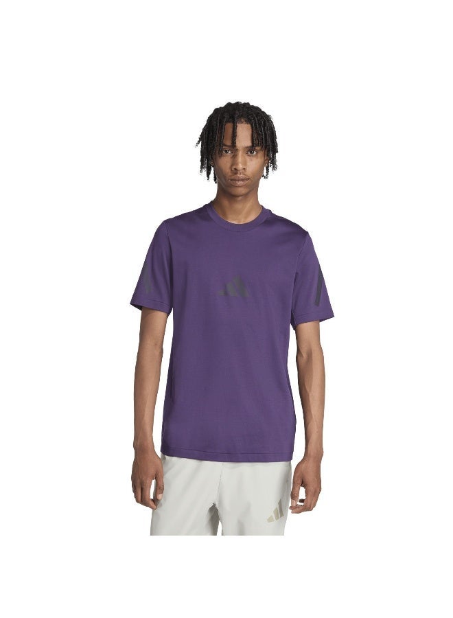 Adidas M Z.N.E. Tee Purple T-Shirt (Short Sleeve) T-Shirts For Men - Image 1