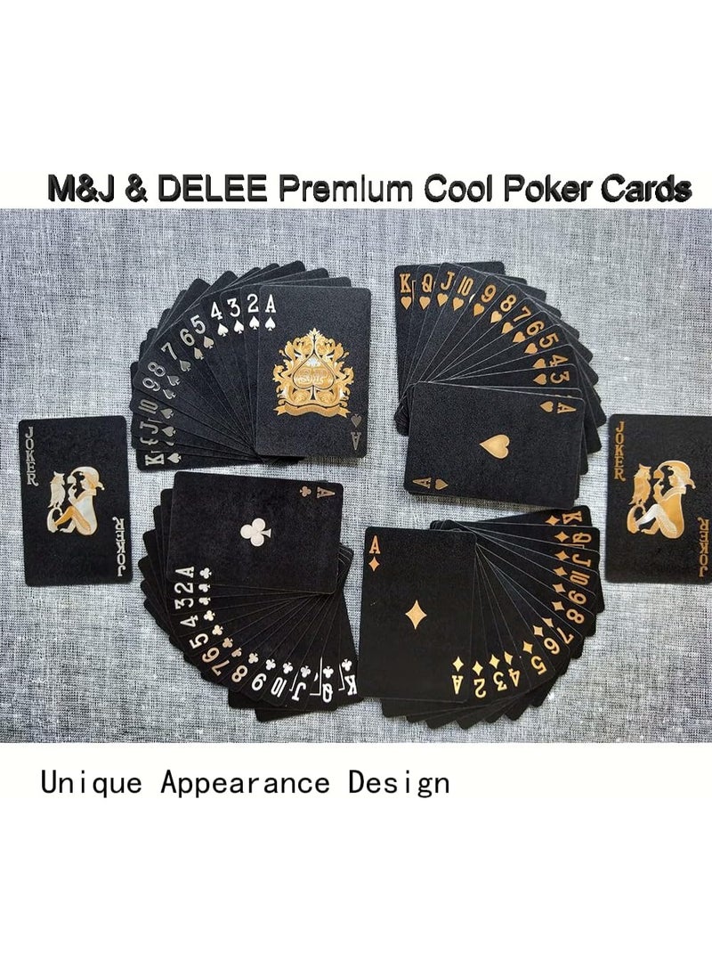 Cool Poker Playing Cards with Unique Bright Colors Standard Size - Image 3