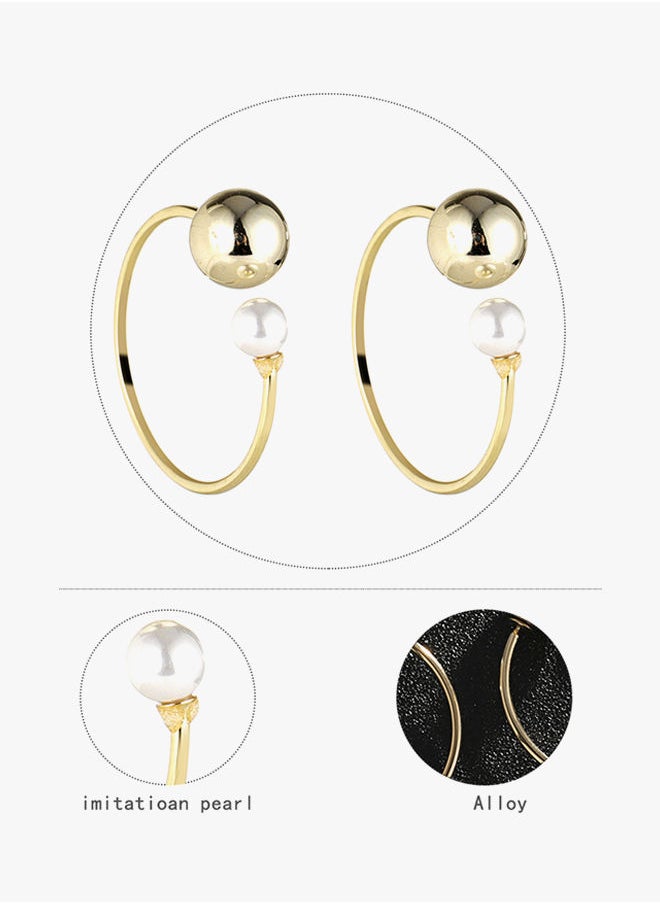 NIBEMINENT - Elegant Design Hoop Earrings - Image 1