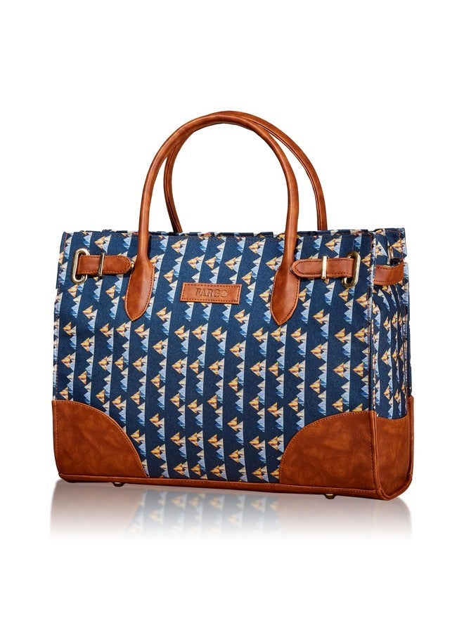 Fargo PU Canvas Women's Stylish Handbag (Multicolor2) - Image 1