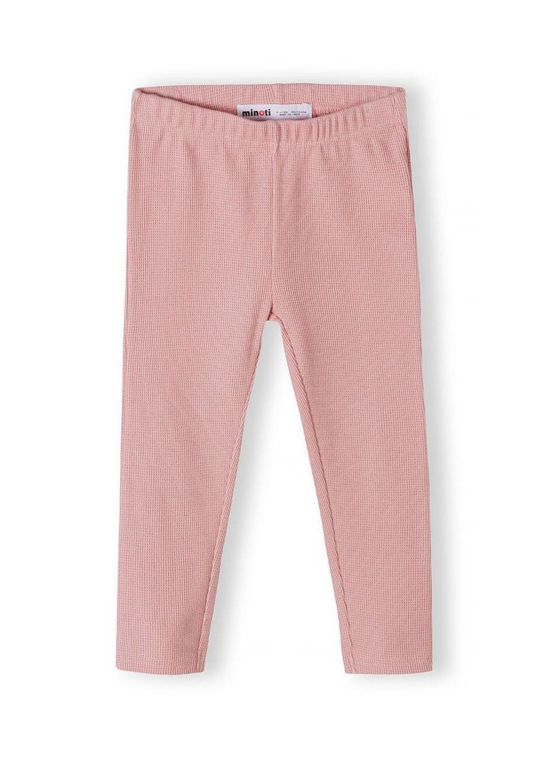 MINOTI Teen Girls Waffle Textured Everyday Leggings - Image 1