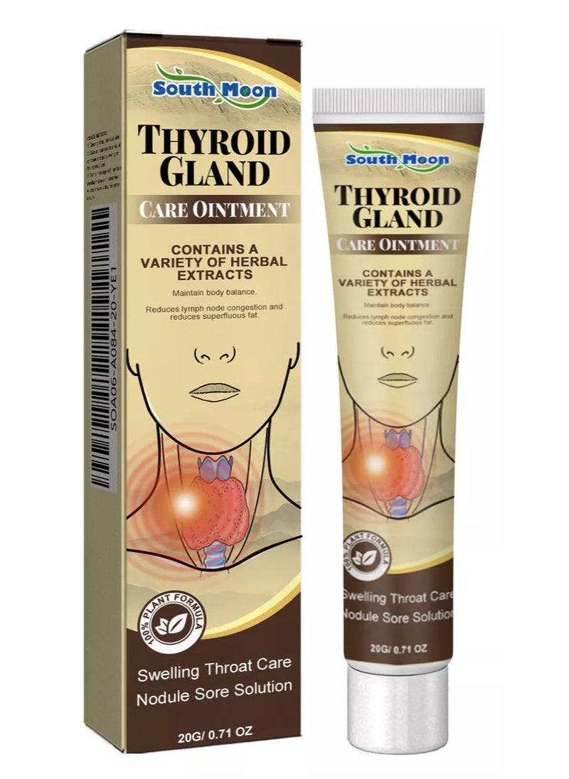 SOUTH MOON Thyroid Gland Care Cream Cream And Caused By Goiter 20g  - Image 1