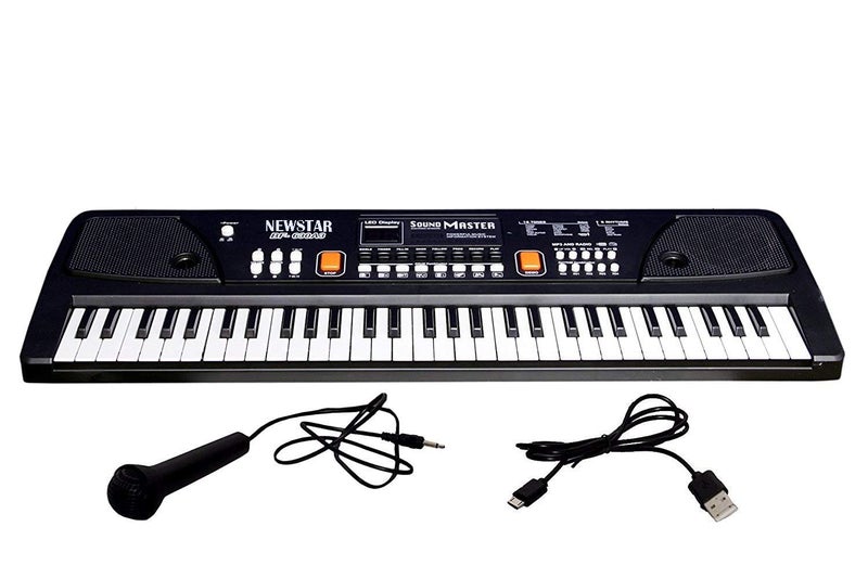 New Star Electronic Digital Piano Keyboard 61 Keys- Multi-Function Portable Piano Keyboard Electronic Organ with Plug & Play - Image 5