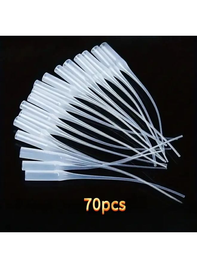 70pcs Precision Glue Droppers With Fine Nozzle Quick Drying Adhesive For Crafts DIY - Image 5