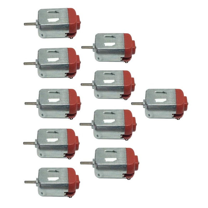 pgsa2z® small motor dc 3-9v ultra high speed diy hobby remote control toy car 10pcs.- Multi color - Image 5