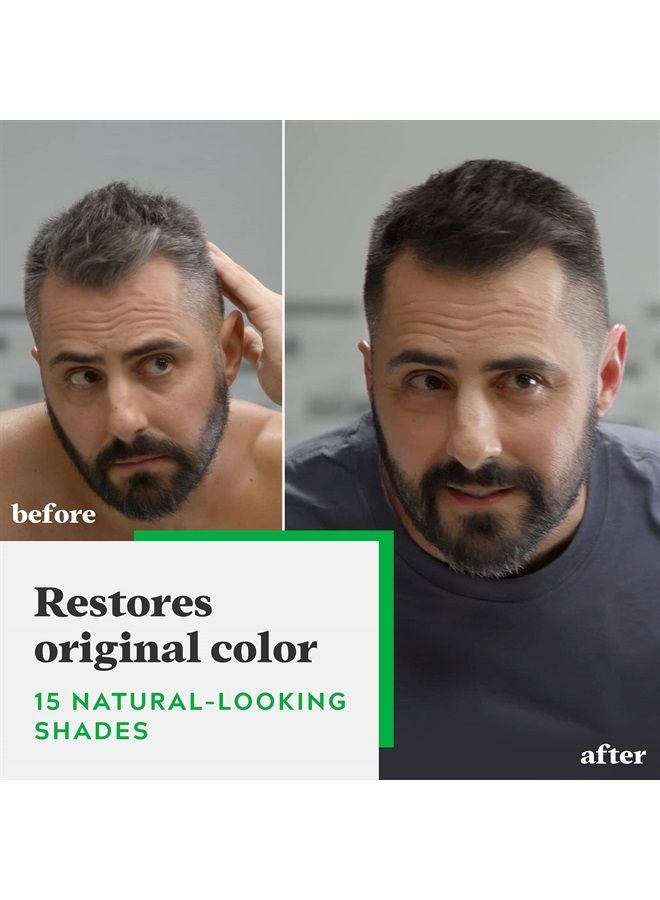 Just For Men Shampoo-In Color (Formerly Original Formula), Mens Hair Color with Keratin and Vitamin E for Stronger Hair - Dark Blond/Lightest Brown, H-15, Pack of 1 - Image 2
