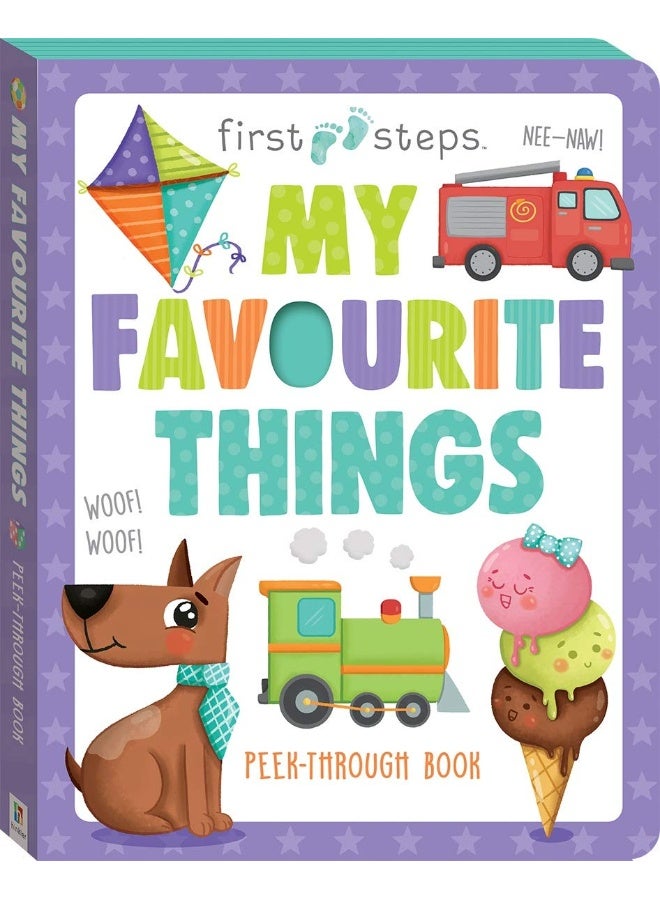 First Steps My Favourite Things Board Book - Image 1